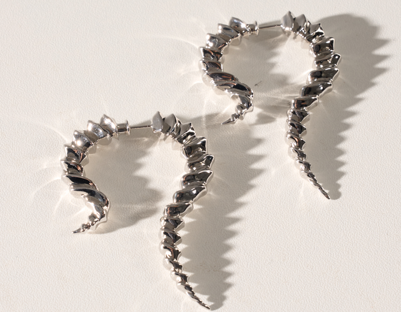 CHAOTIC RIPPLES EARRING