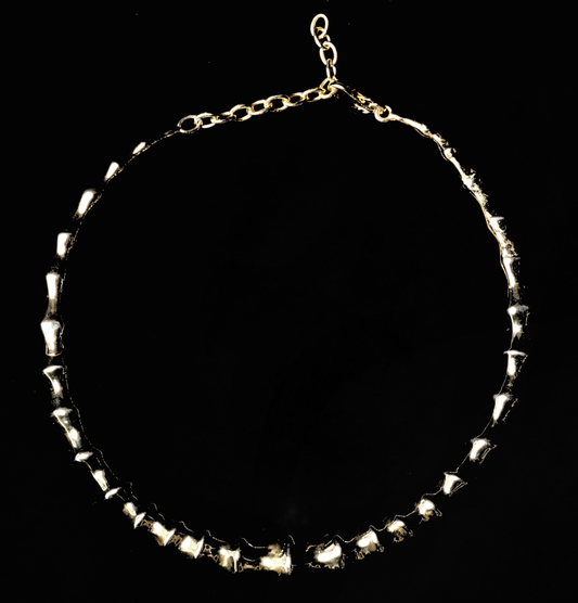 LARGE VINCULUM NECKLACE (GOLD)